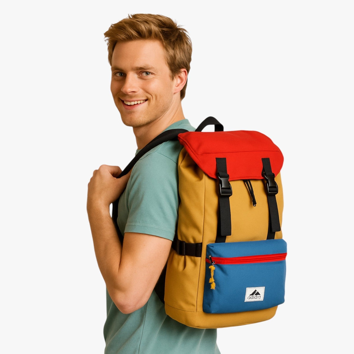Spacious Travel Backpack with Durable Protective Lining