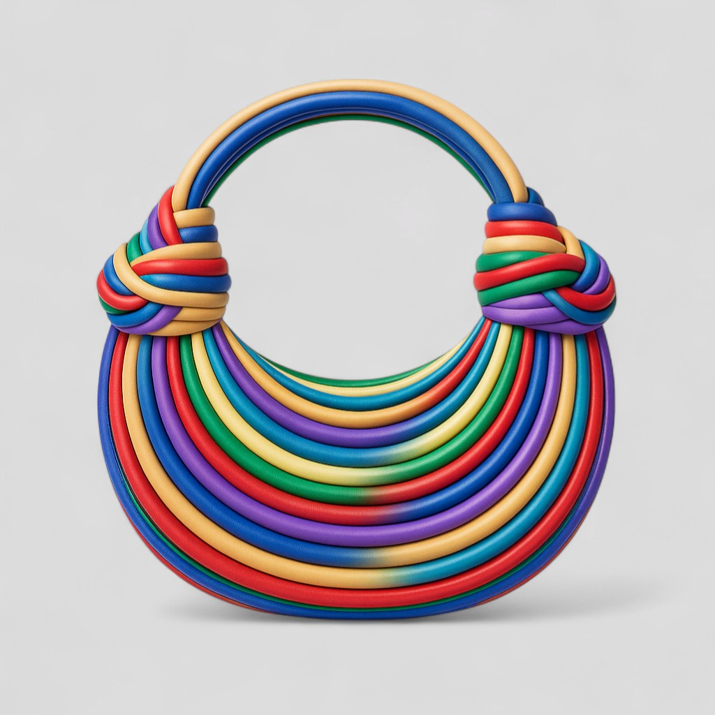 Women's Eye-Catching Statement Top-Handle Handbag