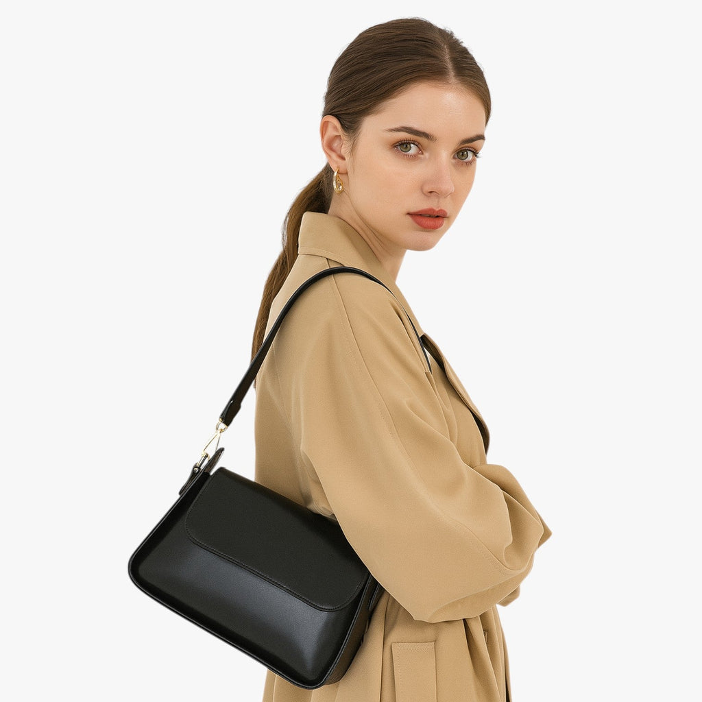 Chic Lightweight Mini PU Leather Shoulder Bag