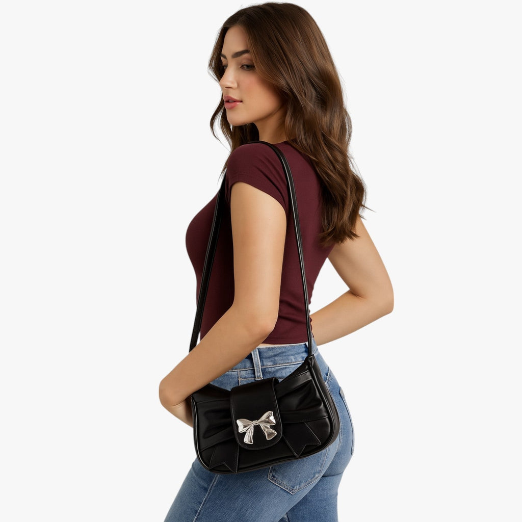 Compacte elegante envelop-clutch voor dames
