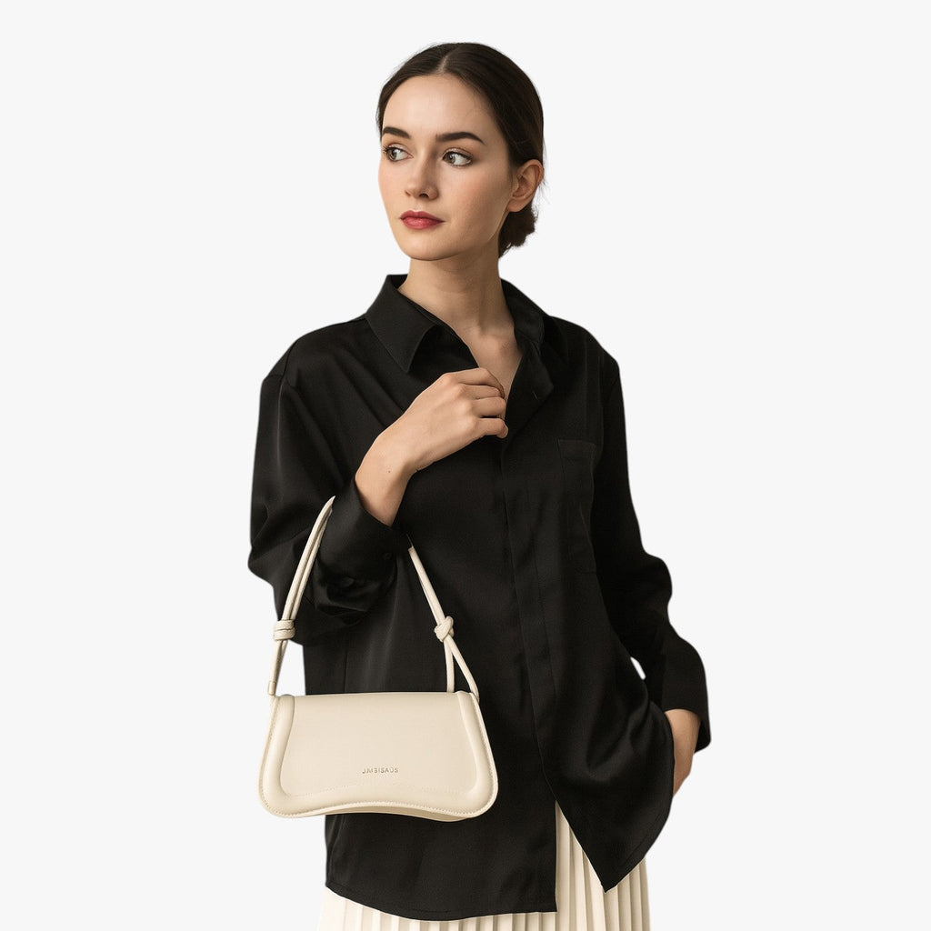 Women's Compact Soft Eco-Leather Handbag