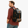 Men's Large Waterproof Travel and Study Backpack