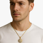 Ketting met basketbalhanger en strassbezetting