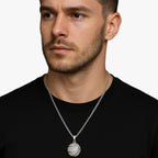 Ketting met basketbalhanger en strassbezetting