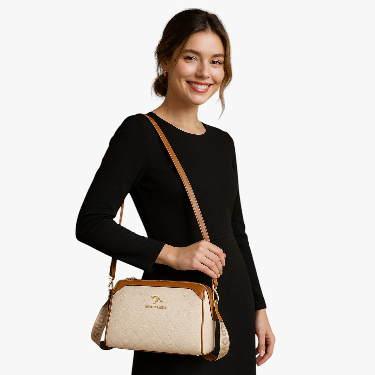 Women's Soft Three-in-One Convertible Handbag
