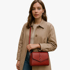 Modern Elegant PU Leather Shoulder Bag in Five Colours