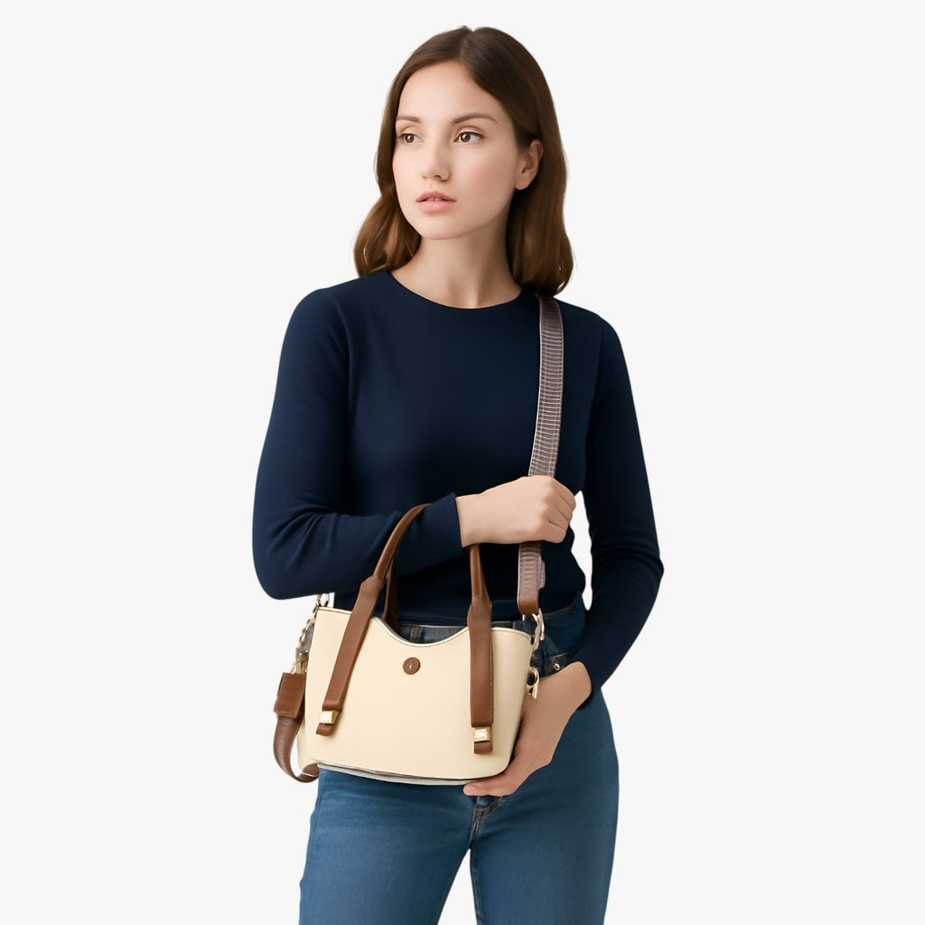 Women's Organised Spacious Designer-Style Handbag
