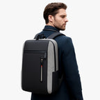Men's Waterproof 15.6-Inch Laptop Backpack with USB Port