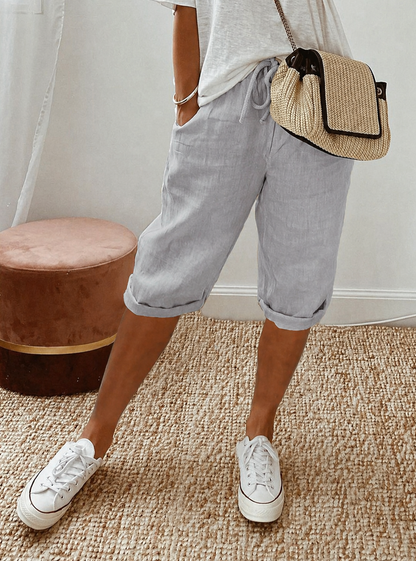 Anne | Relaxed Capri Pants