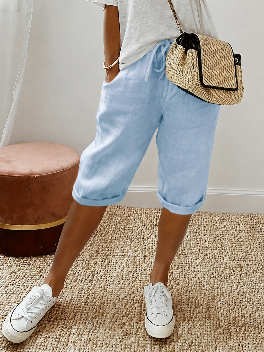 Anne | Relaxed Capri Pants
