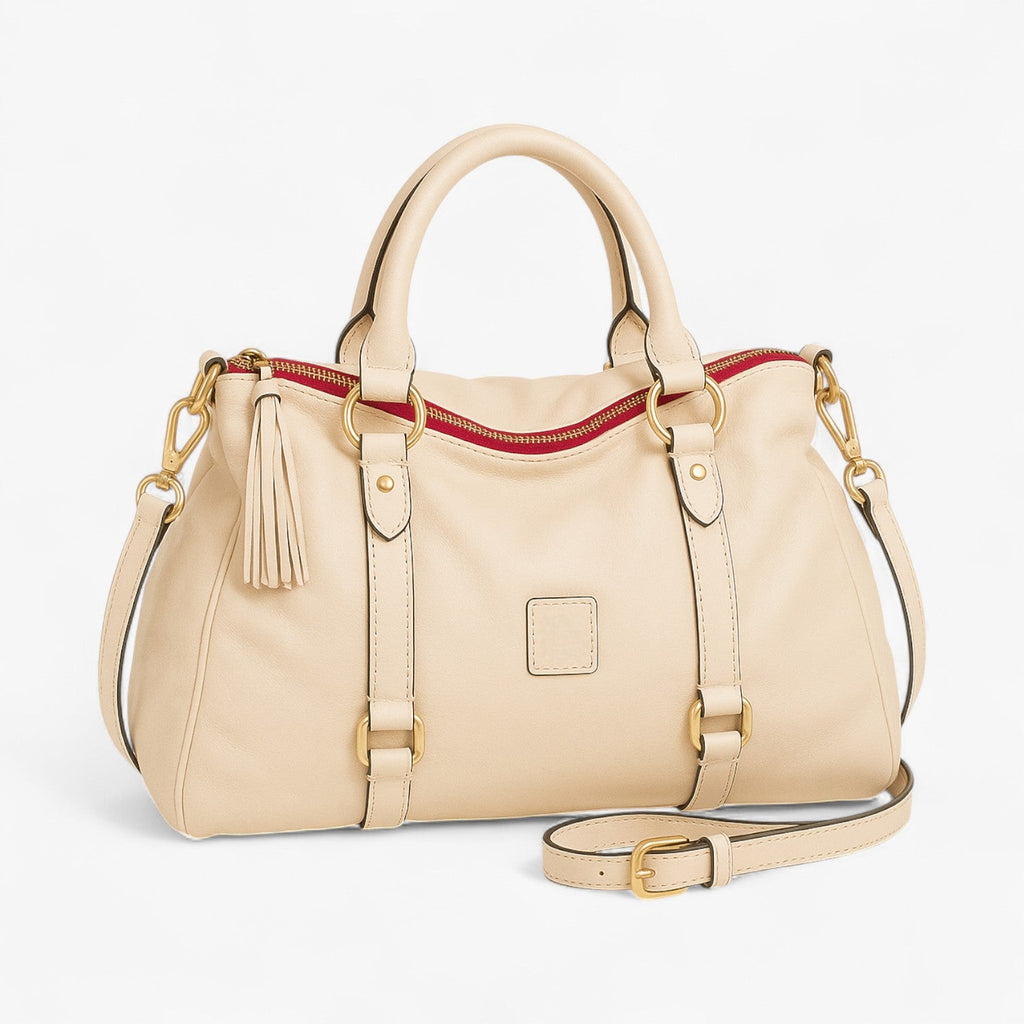 Women's Simple Soft Leather Everyday Handbag