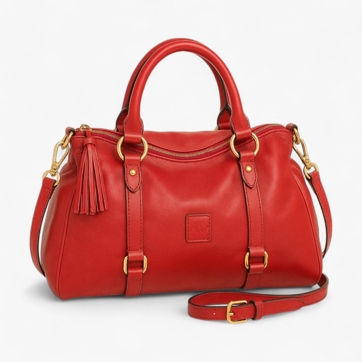 Women's Simple Soft Leather Everyday Handbag
