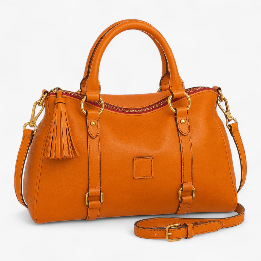 Women's Simple Soft Leather Everyday Handbag