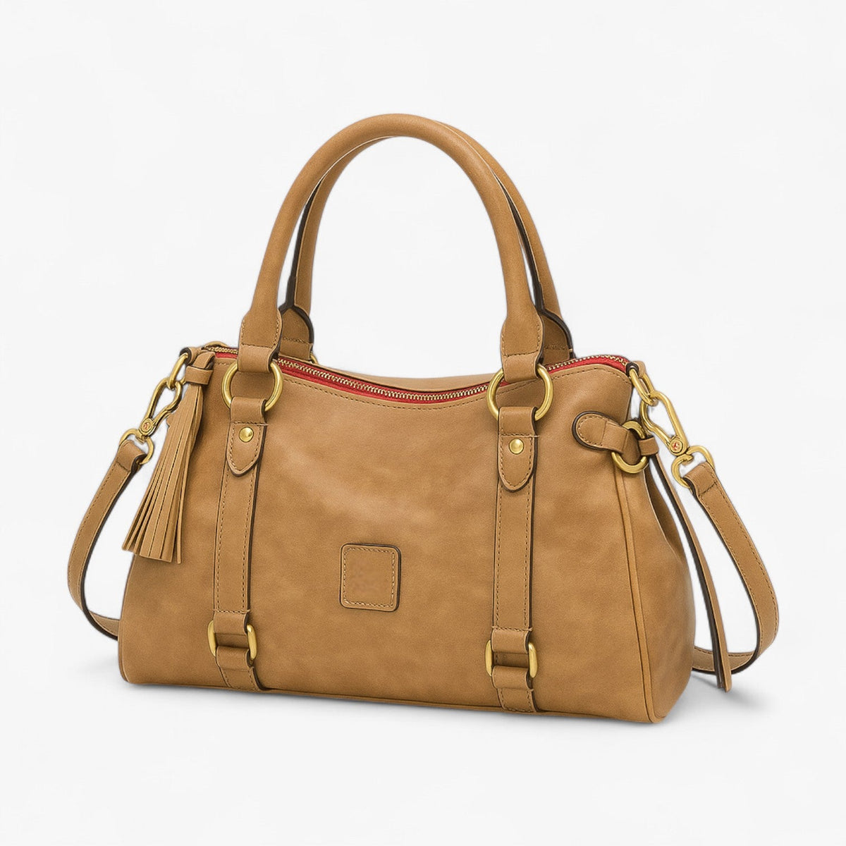Women's Simple Soft Leather Everyday Handbag