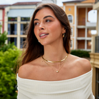 Drop Hoop Earrings