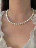 Classic Pearl Strand Necklace