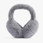 Foldable Faux Fur Ear Muffs with a Soft Fleece Feel
