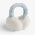 Foldable Faux Fur Ear Muffs with a Soft Fleece Feel
