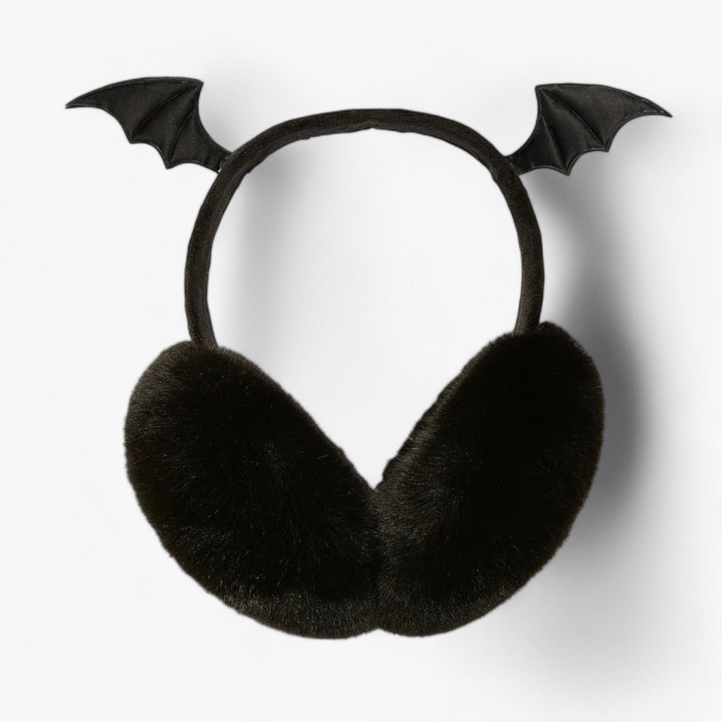 Foldable Faux Fur Ear Muffs with a Soft Fleece Feel