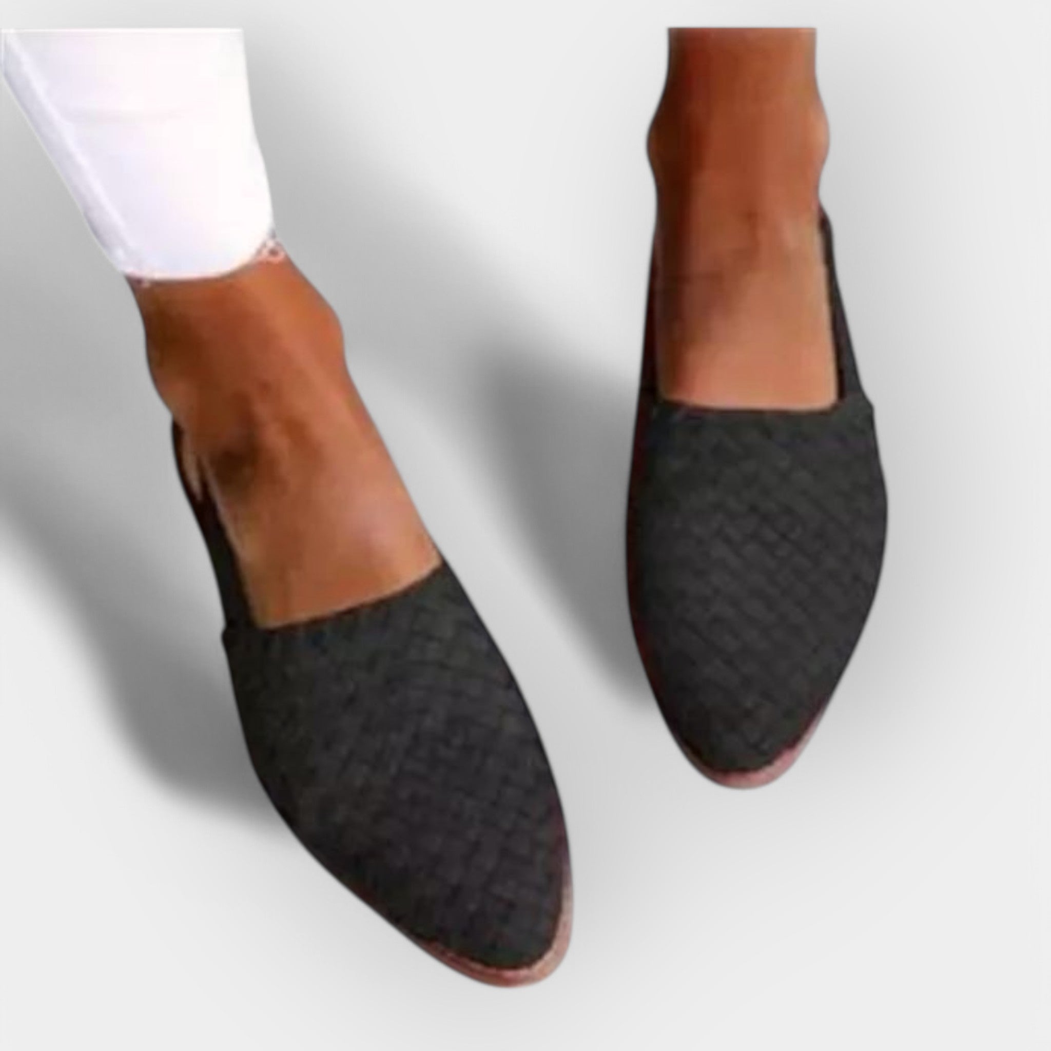 Handgemaakte sandalen van imitatieleer met verstelbare bandjes