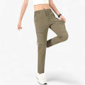 Sneldrogende outdoorbroek met elastische taille en UV-bescherming