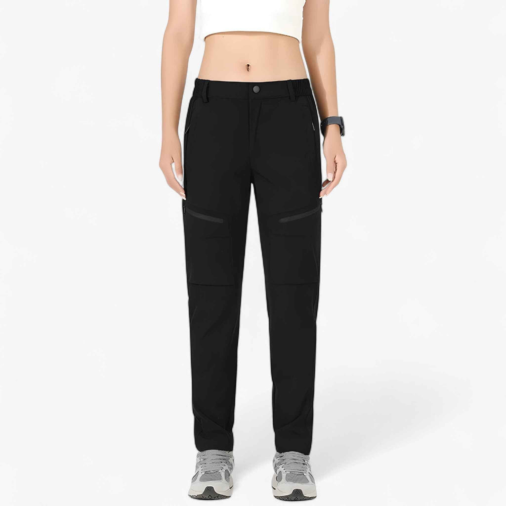 Sneldrogende outdoorbroek met elastische taille en UV-bescherming