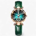 Stainless Steel Watch with Diamond Set Dial and Link Strap