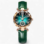 Stainless Steel Watch with Diamond Set Dial and Link Strap