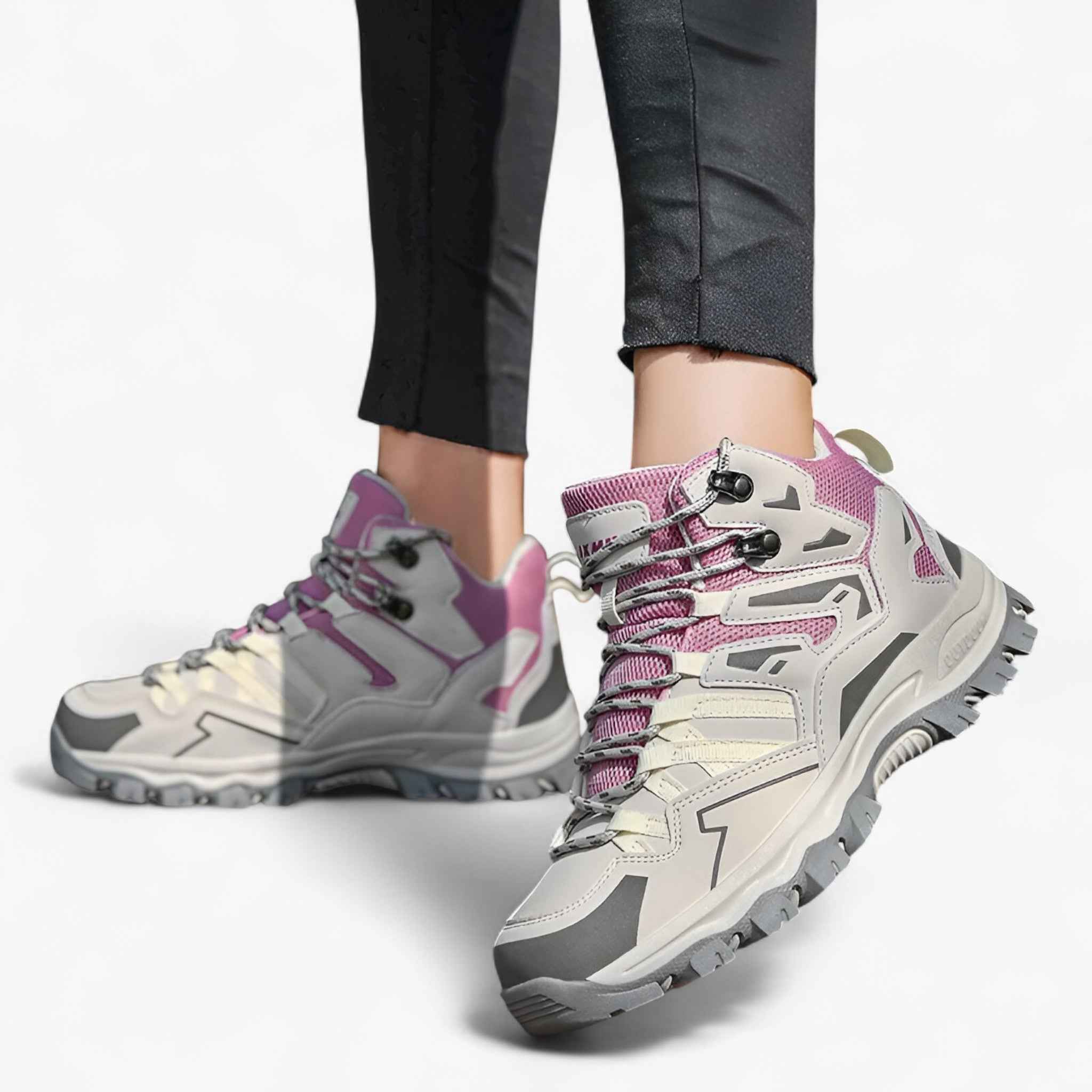 Waterdichte wandelschoenen met antislipzool en neusversterking