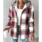 Wind-Resistant Winter Jacket in Durable Polyester Fabric
