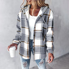 Wind-Resistant Winter Jacket in Durable Polyester Fabric