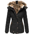 Faux Fur Lined Winter Coat for Cold Weather Layering