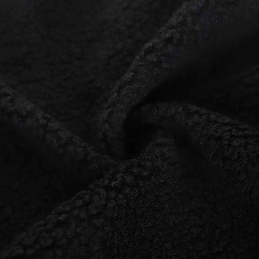 Soft Fleece Half-Zip Jacket with Oversized Fit and Pockets