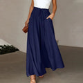A-Line Maxi Skirt with a Drawstring Waist