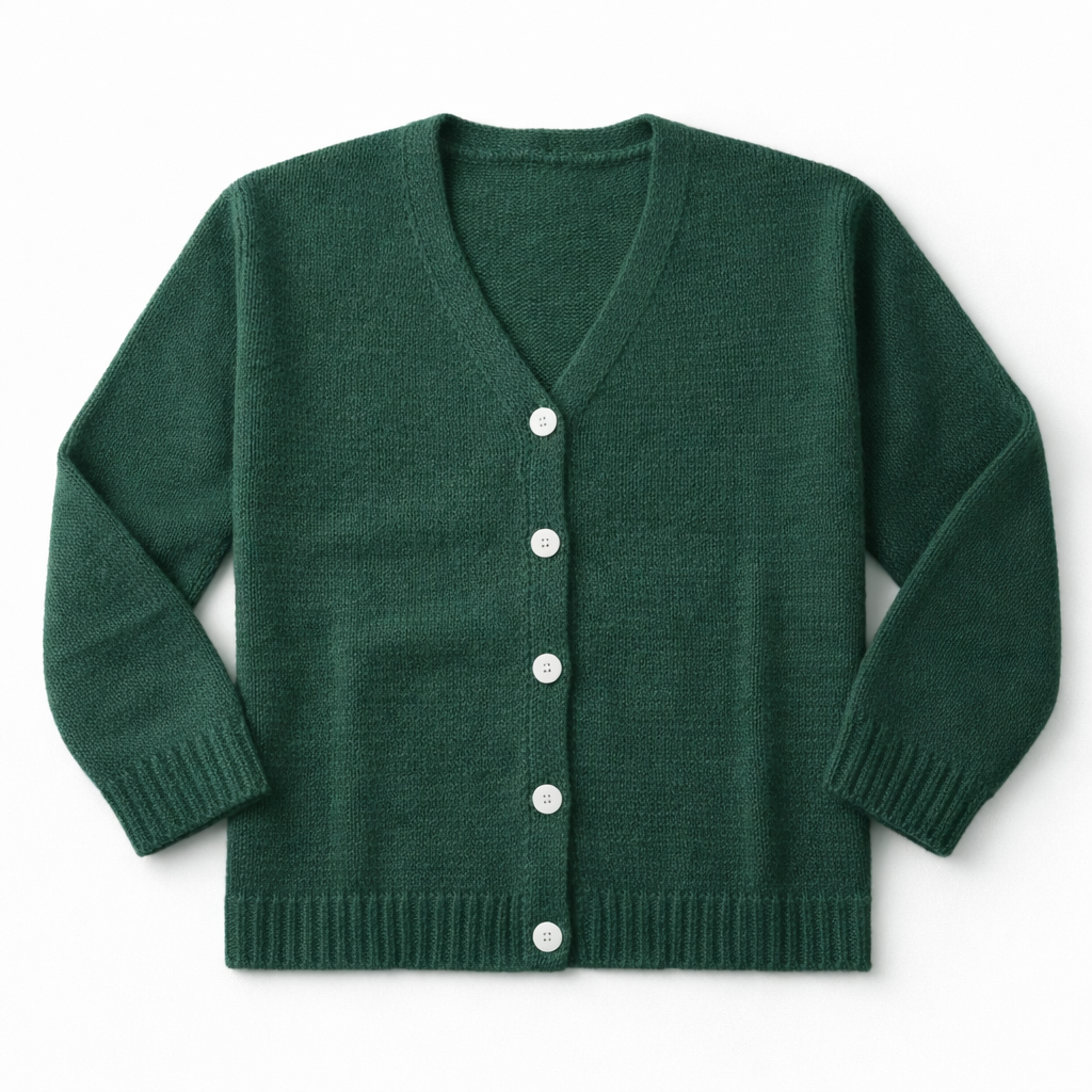 Cosy Knitted Cardigan with Soft Drape and Relaxed Fit