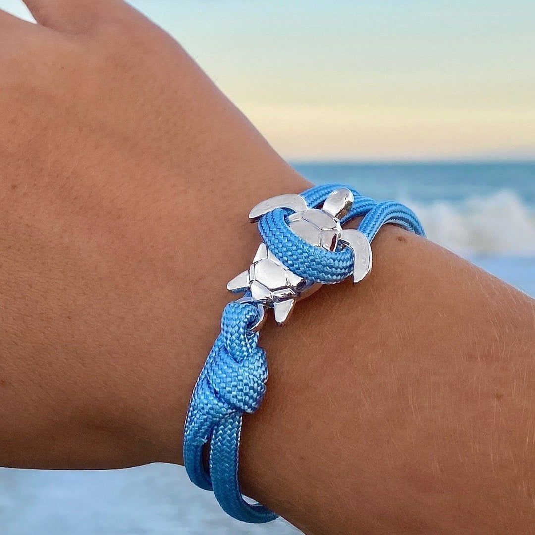 Handmade Sea Turtle Bracelet in Many Colours