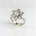 Minimalist Micro-Pavé Round Zirconia Ring