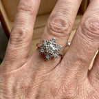 Minimalist Micro-Pavé Round Zirconia Ring