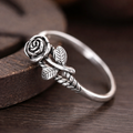 Retro Rose Flower Ring