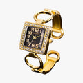 Minimalist Stainless Steel Quartz Watch with Slim Case