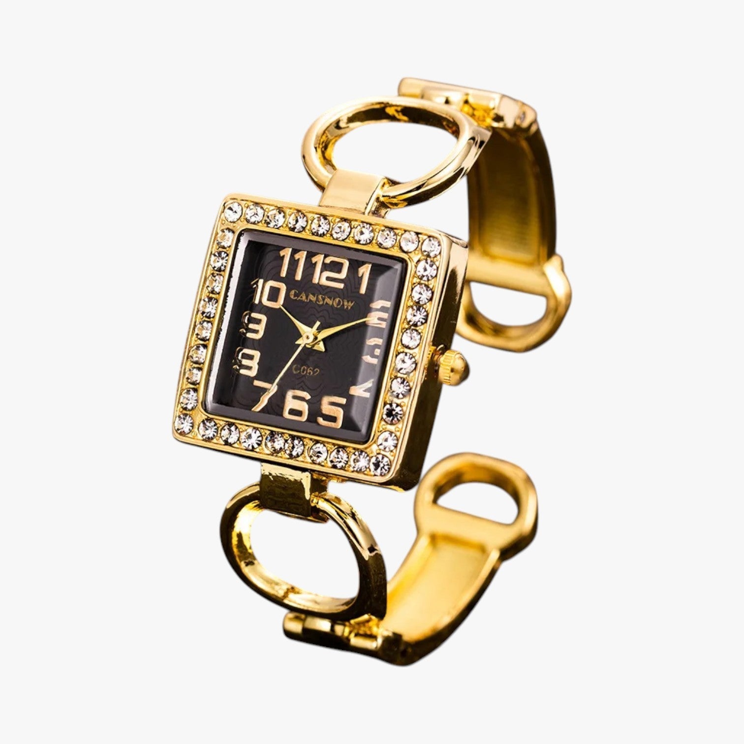 Minimalist Stainless Steel Quartz Watch with Slim Case