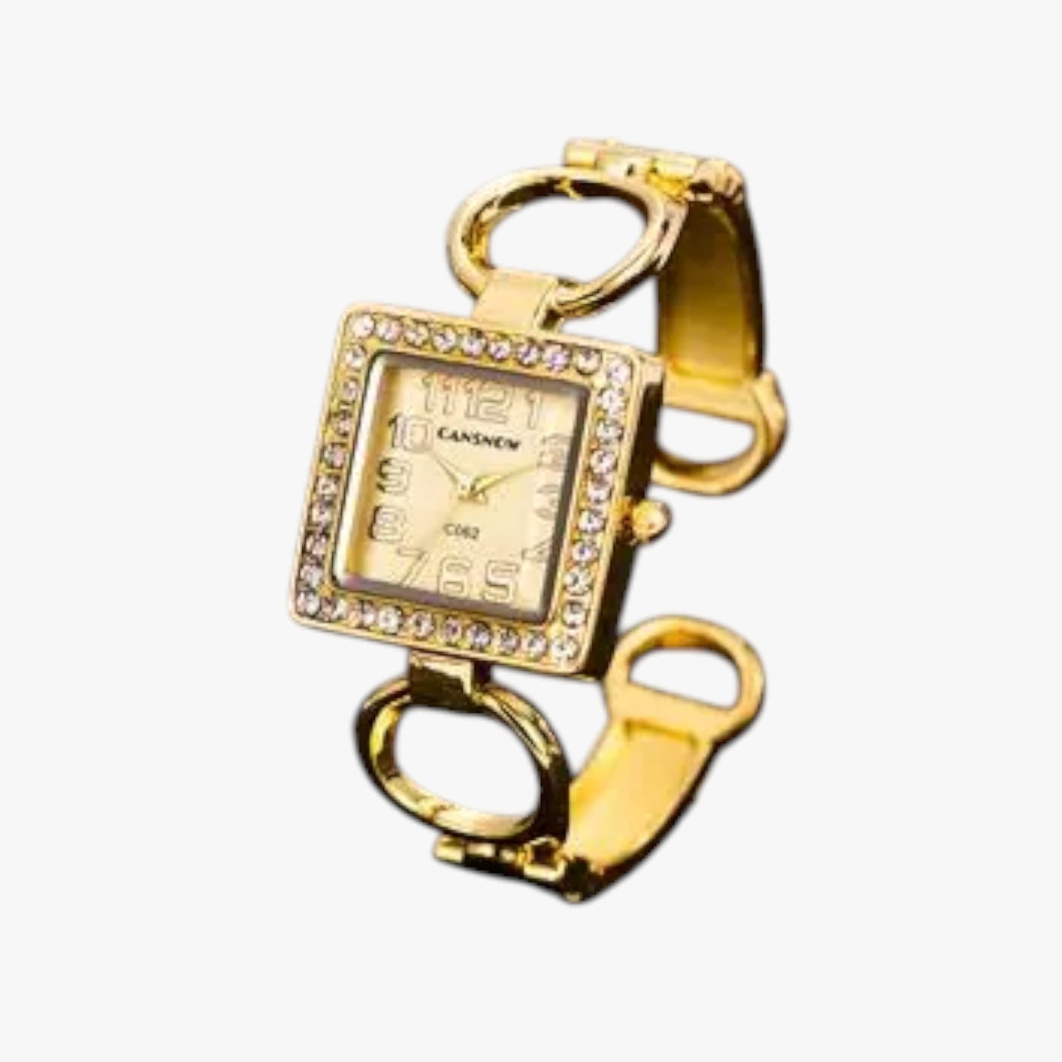 Minimalist Stainless Steel Quartz Watch with Slim Case