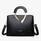 Structured Soft Leather Tote Bag for Work and the City