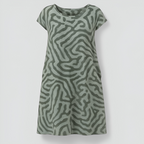 Flowing A-Line Summer Dress with a Comfortable Everyday Cut