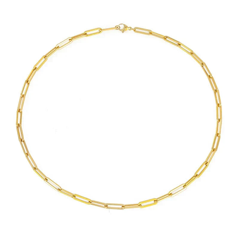 Chain Necklace in Three Metal Tones