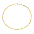 Chain Necklace in Three Metal Tones