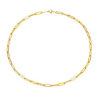 Chain Necklace in Three Metal Tones