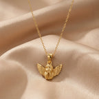 Ketting met beschermengel