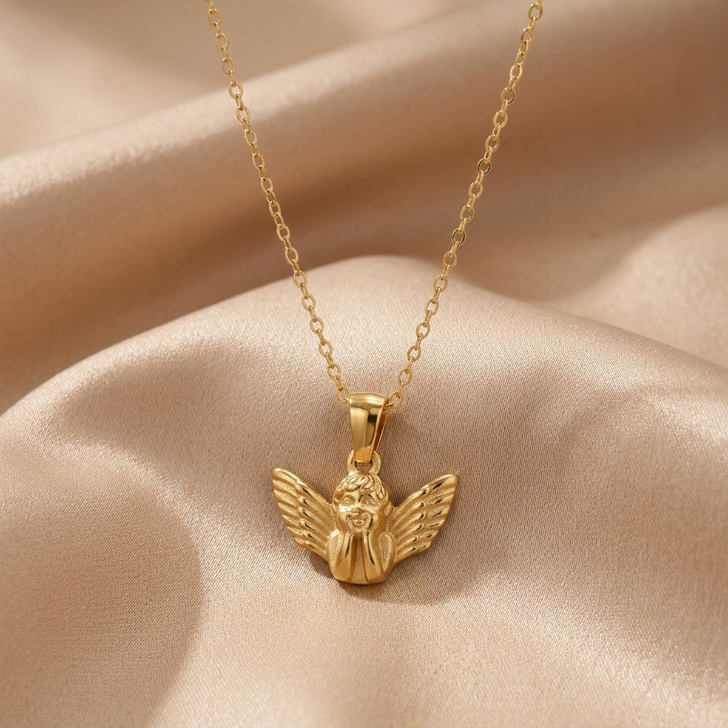 Ketting met beschermengel