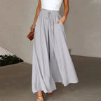 A-Line Maxi Skirt with a Drawstring Waist